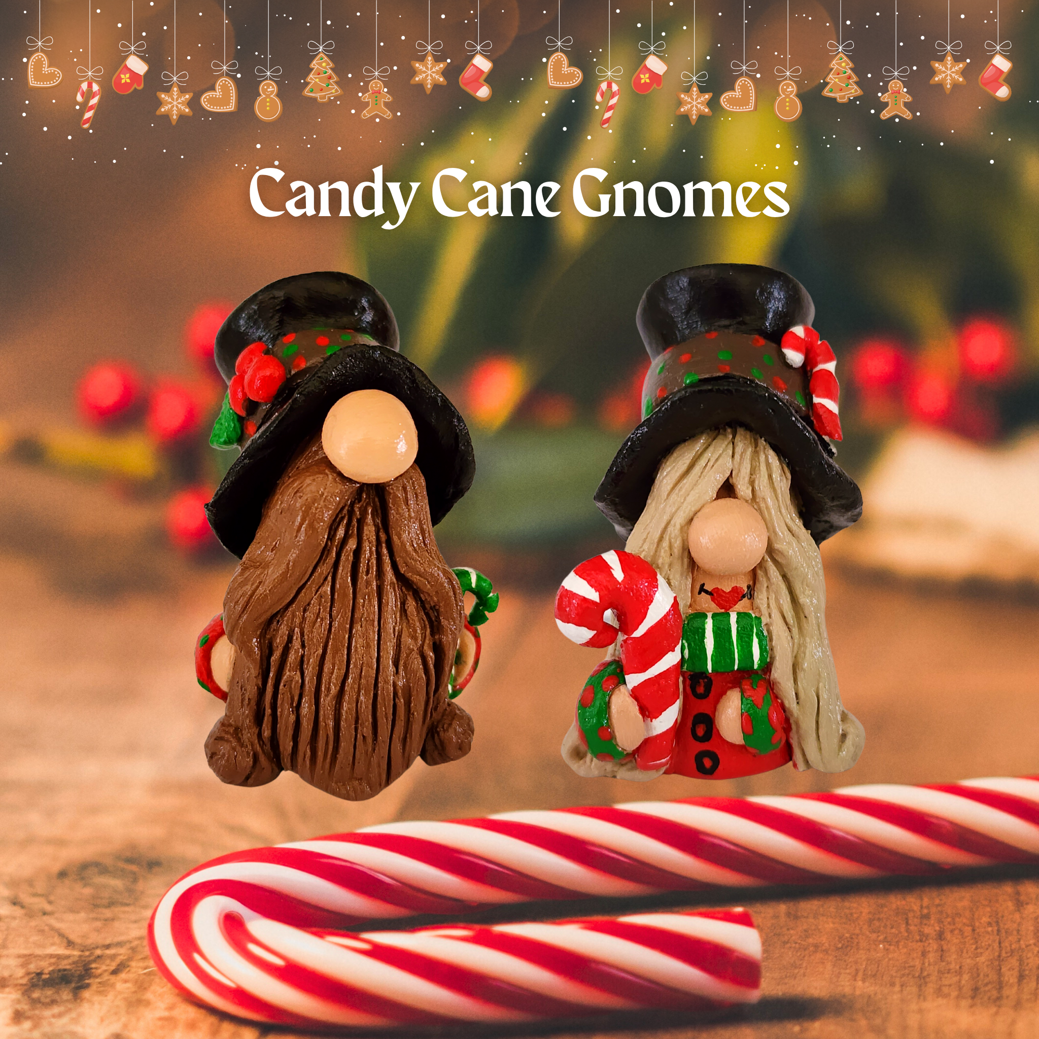 Candy Cane Gnomes