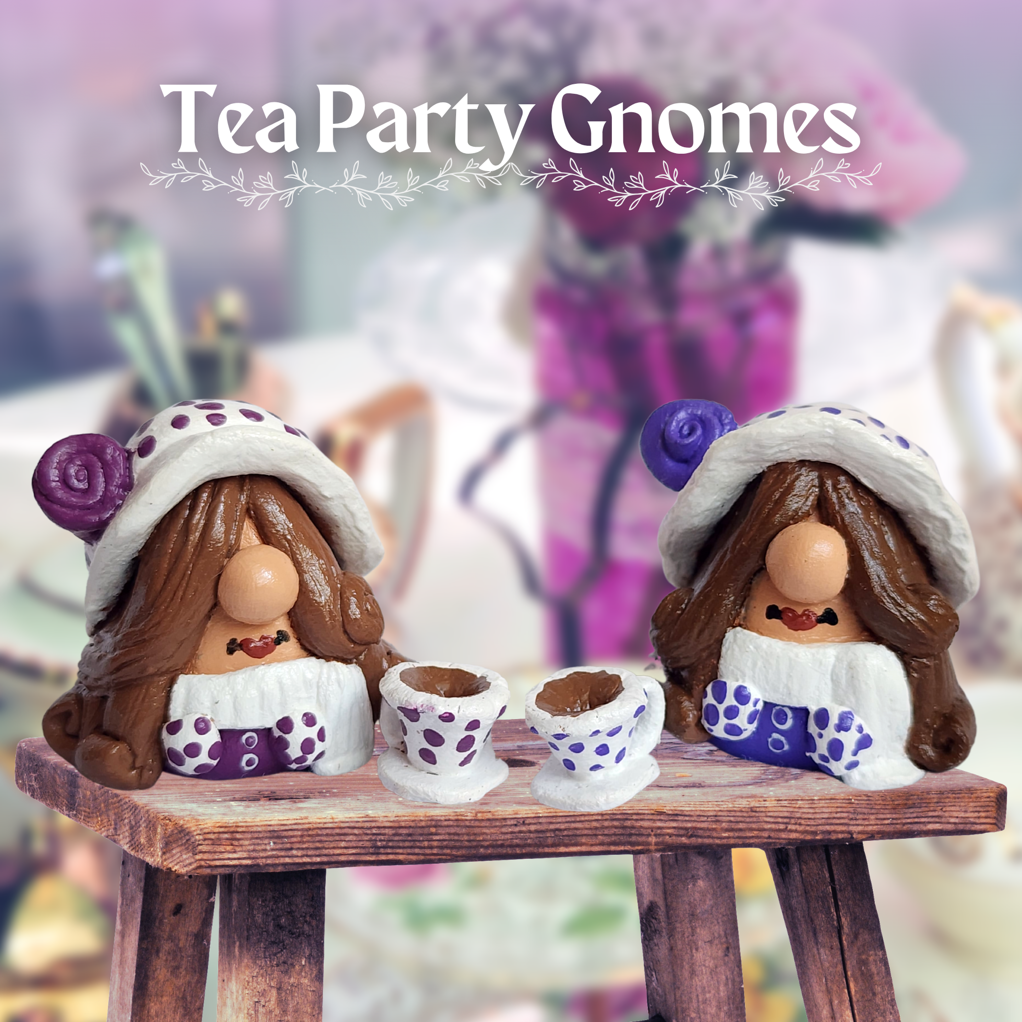 Tea Party Gnomes