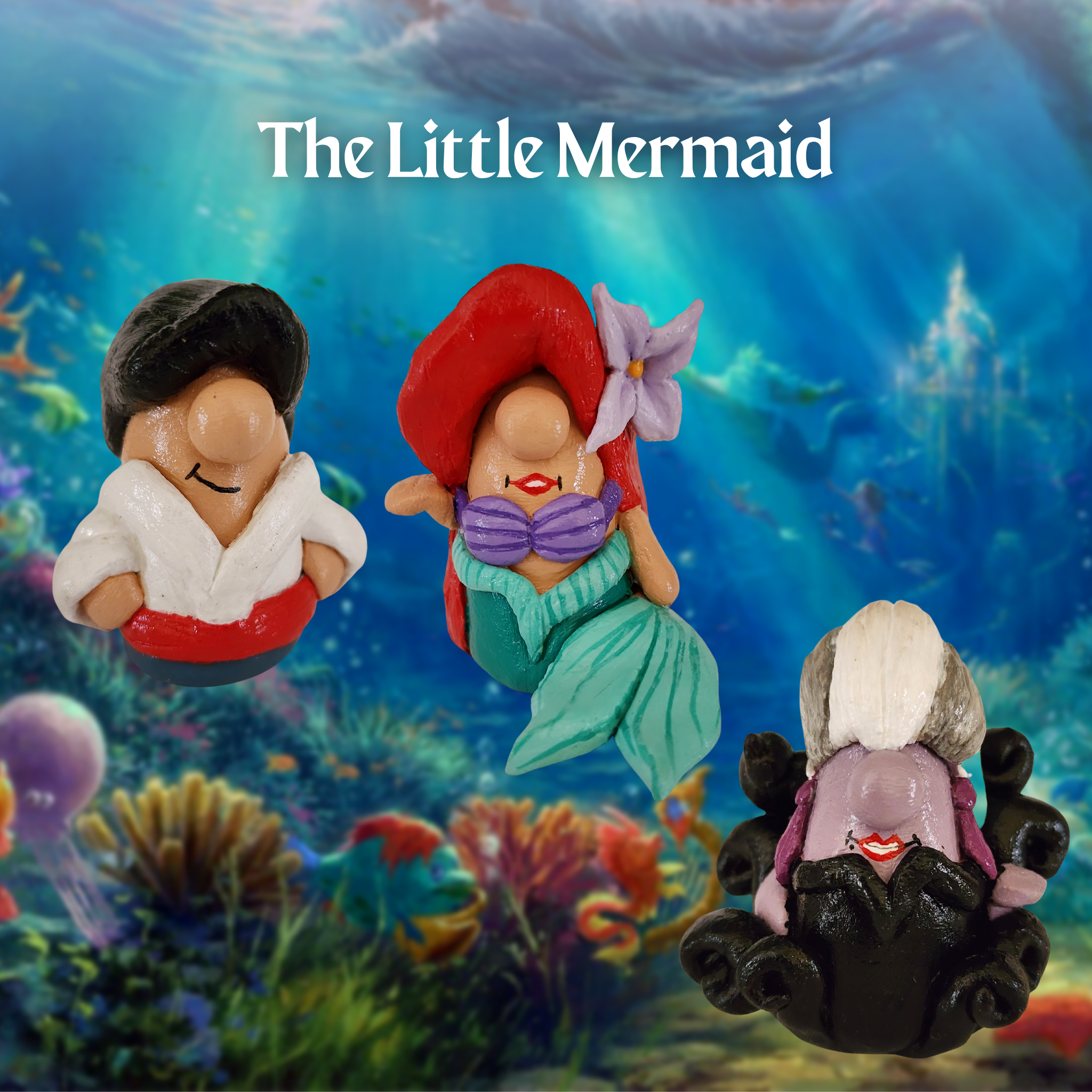 The Little Mermaid Gnomes