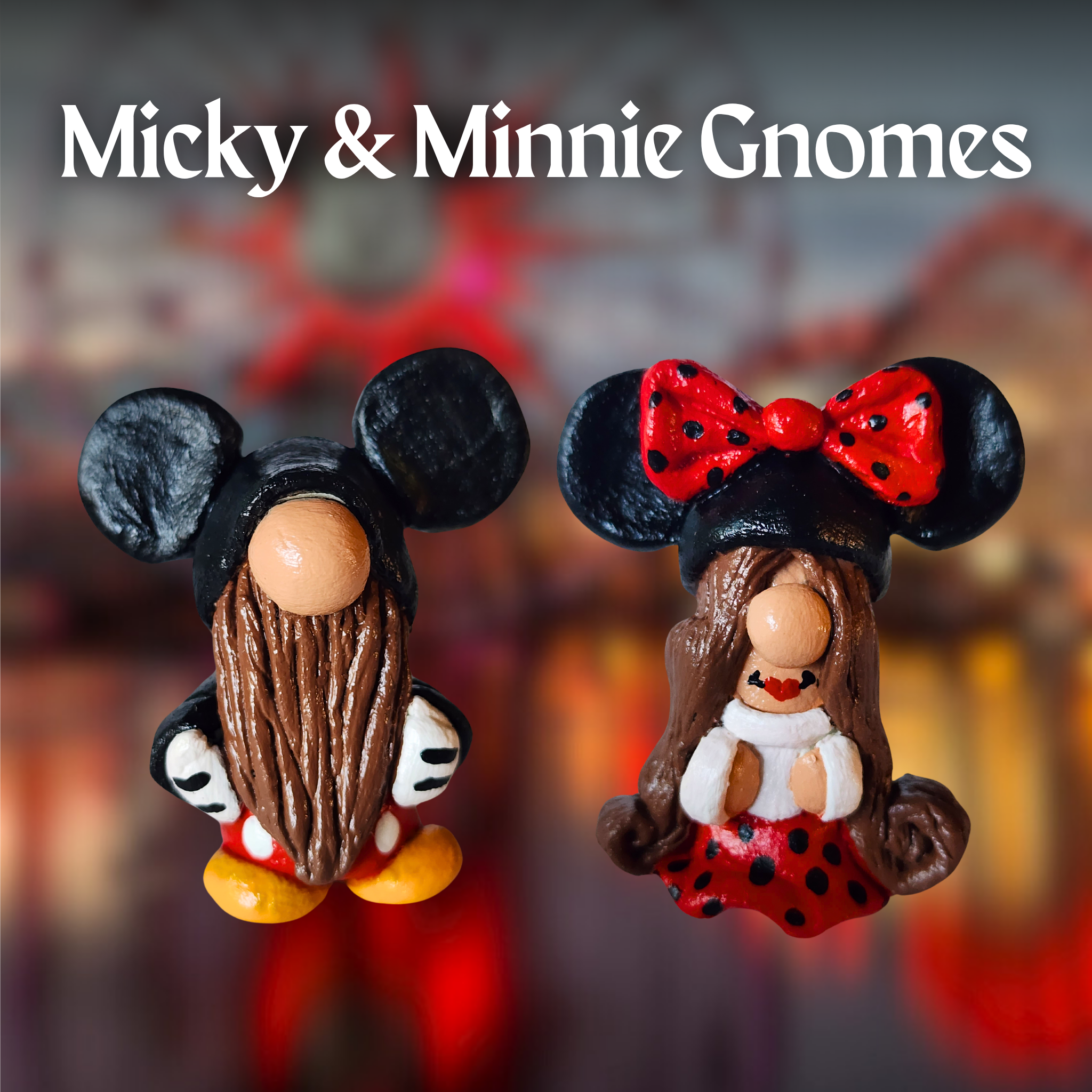 Micky & Minnie Gnomes