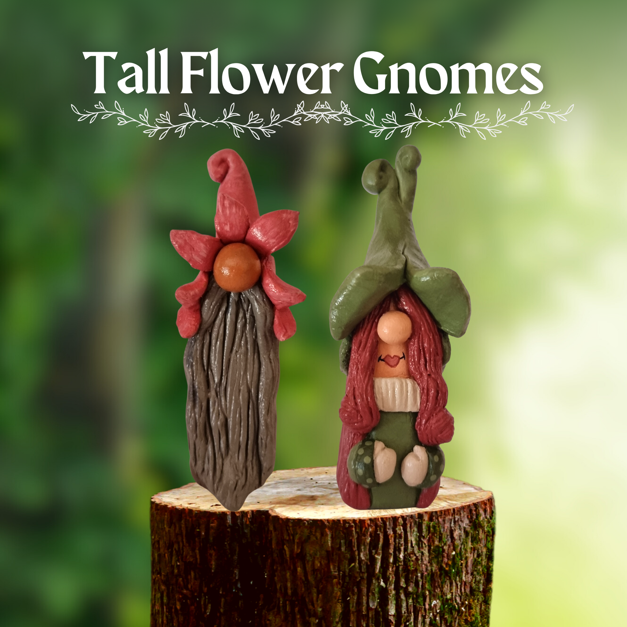 Tall Flower Gnomes