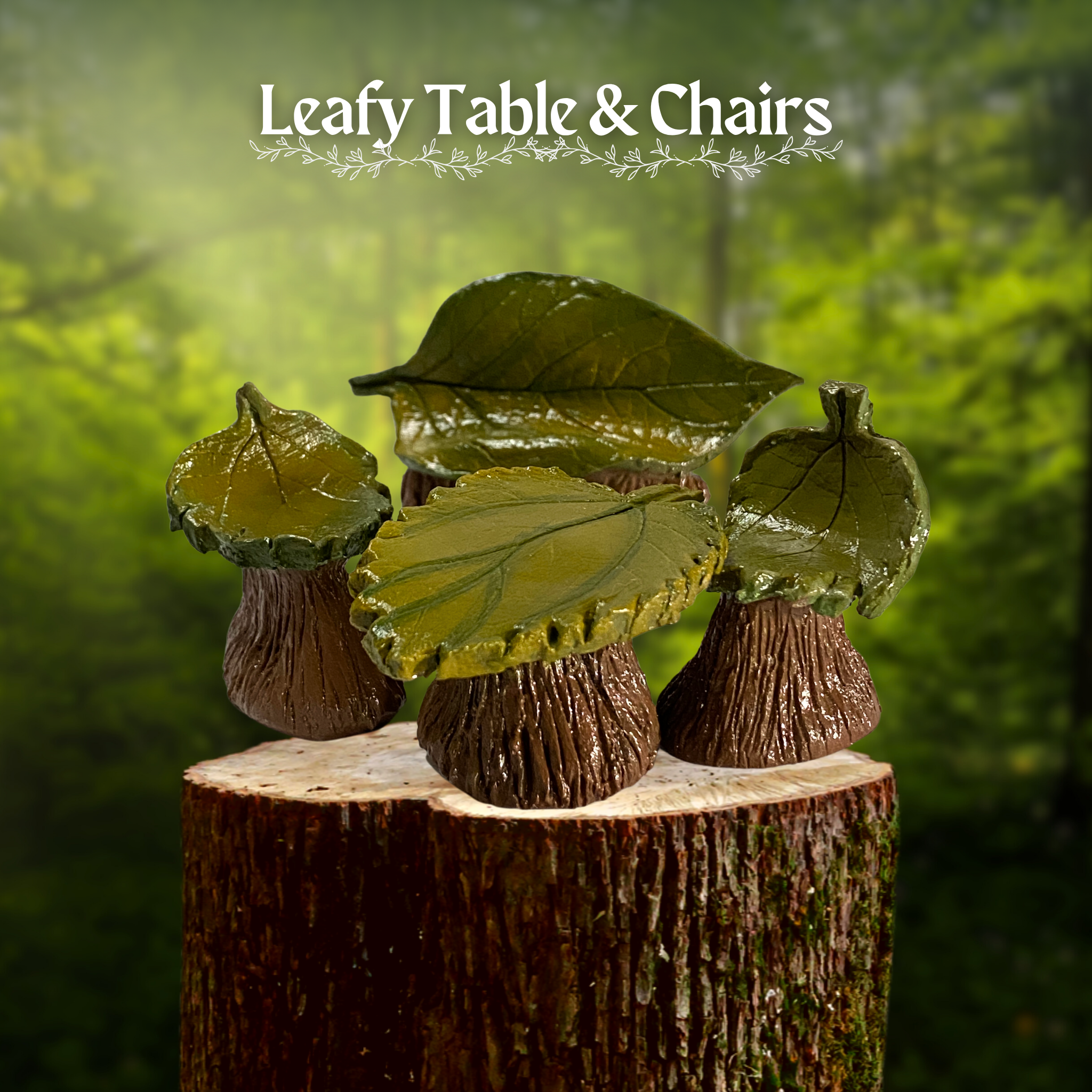 Leafy Table & Chairs