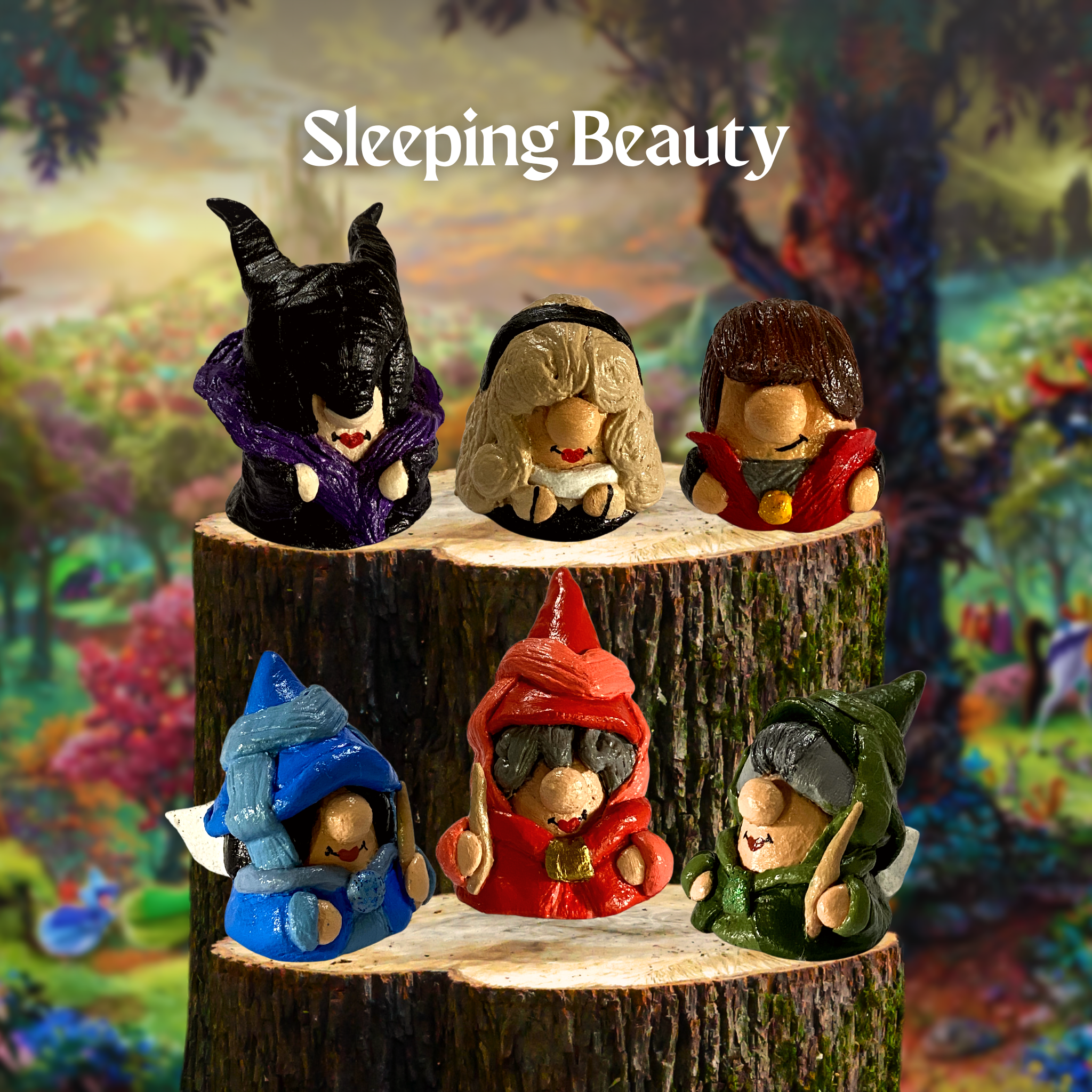 Sleeping Beauty Gnomes