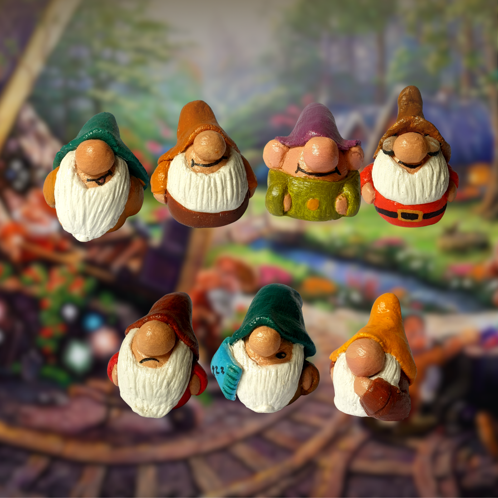 The Seven Dwarf Gnomes