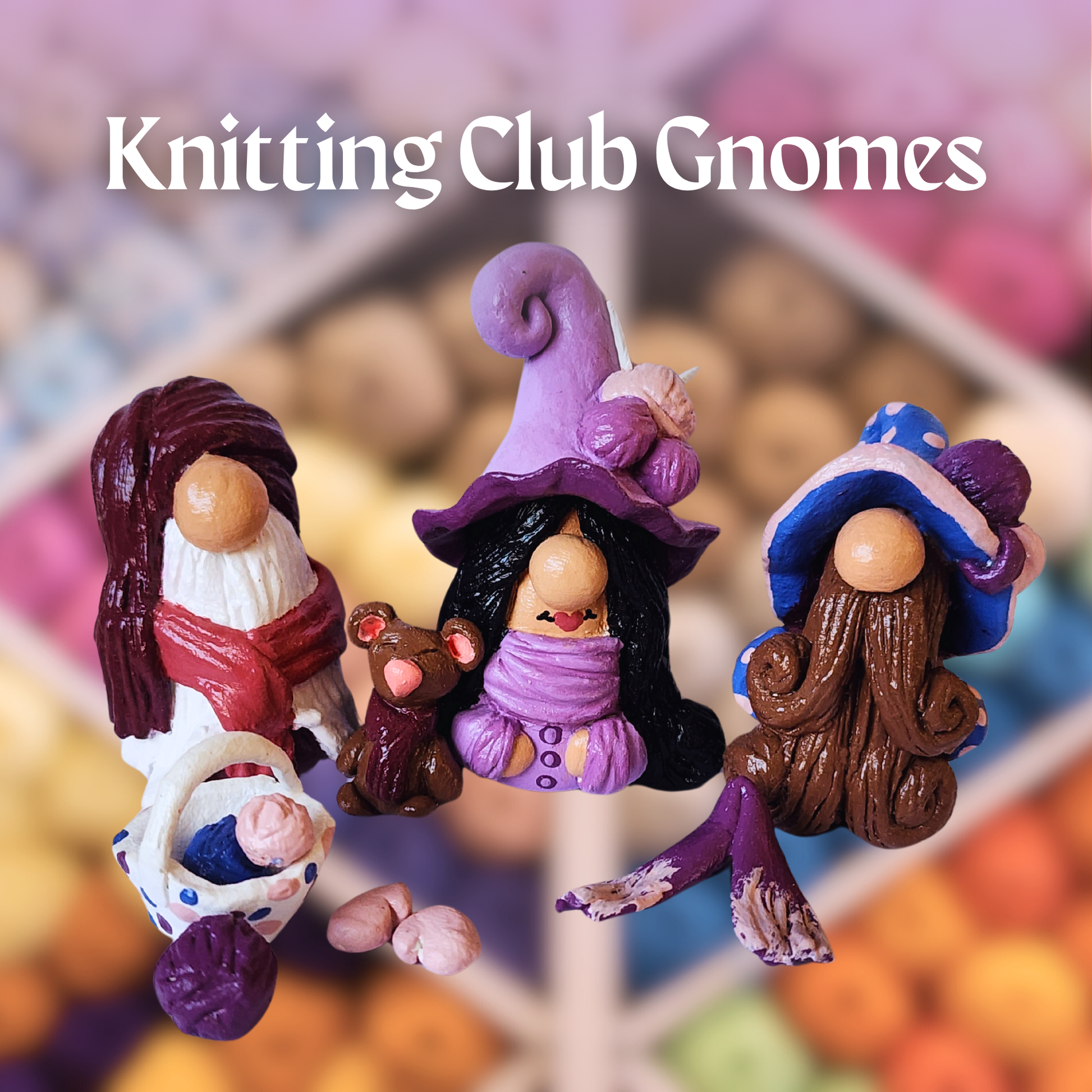 Knitting Club Gnomes